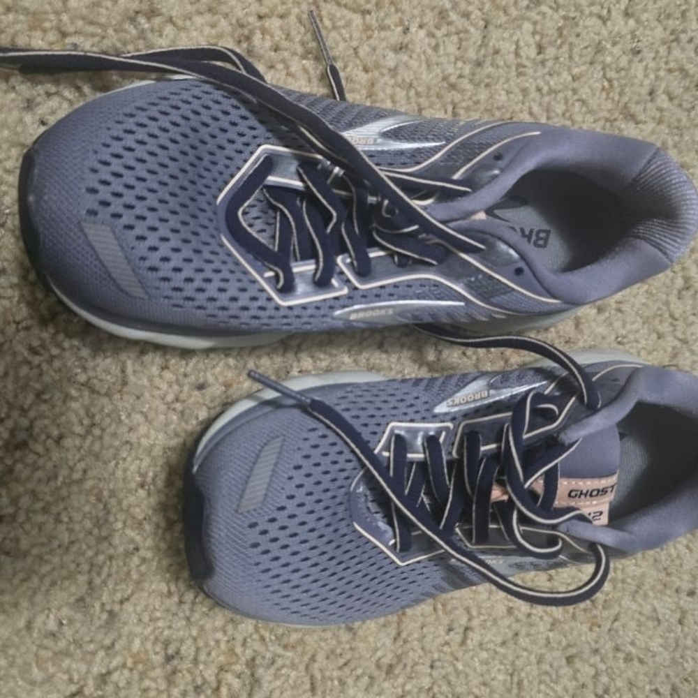 Brooks Ghost 12 Women's s Gray Blue Shoes